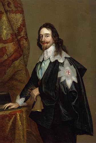 Cuadro Carlos I de Van Dyck de 60x90cm SERENDIPITP