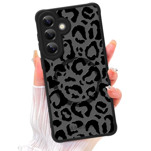 Coque Galaxy S26 léopard magnétique ZIYE en silicone TPU antichoc
