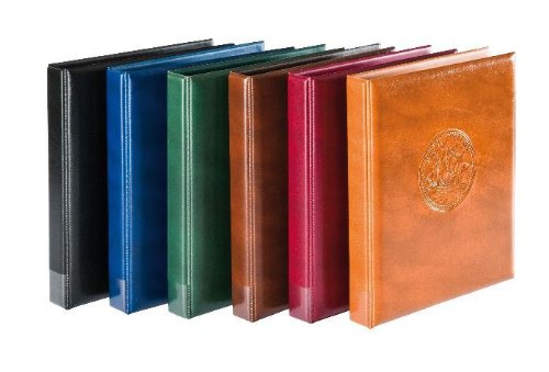 'Half Penny' raccoglitore incl. 10 pagine per monete-nero