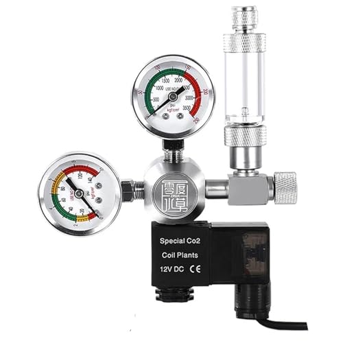 Régulateur CO2 pour aquarium avec électrovanne magnétique et clapet anti-retour W01-14