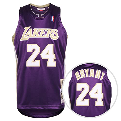 Mitchell & Ness NBA Los Angeles Lakers Kobe Bryant Hall of Fame Authentic Trikot Herren lila/gelb, S