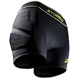 Storelli Women’s BodyShield Impact Sliders 2 | Padded Soccer Sliding Undershorts | Enhanced Lower Body Protection | Black | Small