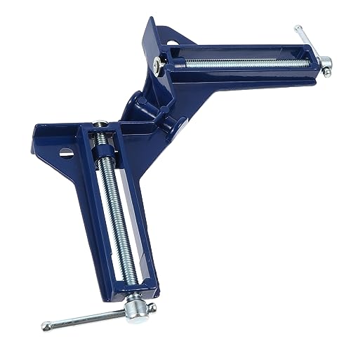 HOMSFOU Abrazadera De Abrazadera Para Carpintería Clip De Esquina Aleación De Aluminio Tornillos Metálicos