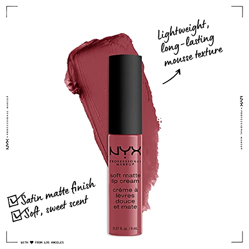 NYX Soft Matte Lip Cream Review: Budapest Beauty插图4