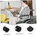 PERSELOSO 4Pcs Wheelchair Footrest Straps Adjustable Oxford Cloth Leg Straps for Rehabilitation Wheelchairs for Seniors and Disabled Users Random Style