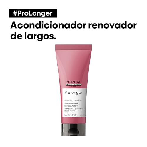 Miniatura 3 de L'Oréal Professionnel, Acondicionador Reparador, para Pelo Largo con Puntas Finas, Pro Longer, 200 ml