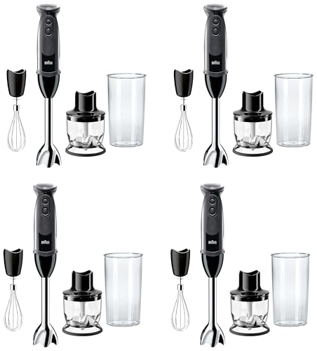 Image of Braun MQ5025 Hand Blender Multiquick Vario, MQ5025, Black (Pack of 4)