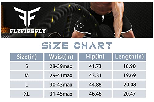 Flyfirefly Men's Gym Workout Shorts Quick Dry Bodybuilding Weightlifting Breathable Training Running Shorts With Pockets Black Red #TOP6