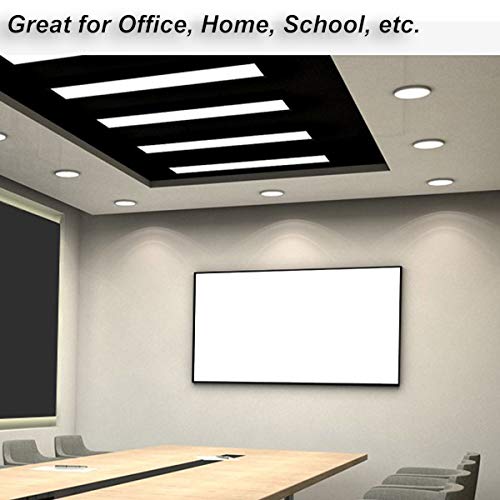 200-Inch Large Projector Screen 16:9 Hanging Projection Screen Movie Screen Washable Fold-Able Anti-Crease For Office Conference Presentation Theater Party #TOP4