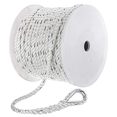 Seachoice 3-Strand Nylon Anchor Line 3/8in 50ft