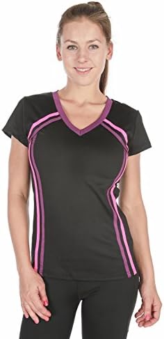 VERSCOS Women's Stretch Active Compression Top Short Sleeve T-Shirt 5176