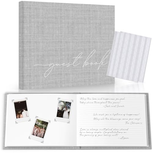 Wedding Guest Book With Clear Photo Corners Self Adhesive Stickers