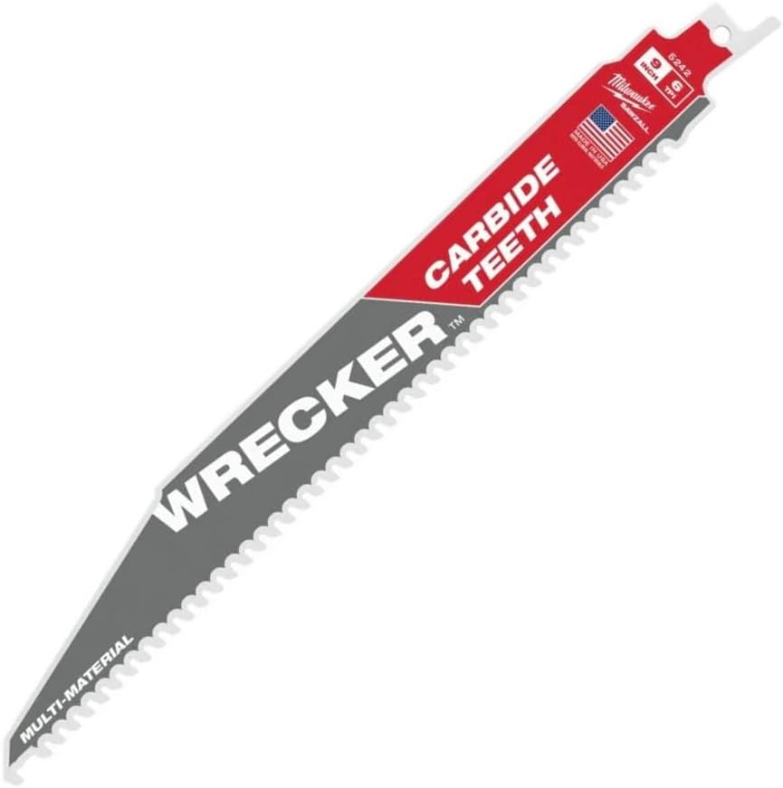Milwaukee Electric - 9IN 6 TPI Wrecker SAWZALL Blade 3PK