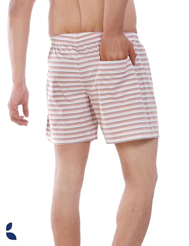 Image of Cotton Boxer Shorts for Men, Breathable, Comfortable & Lightweight (Pack of 2)