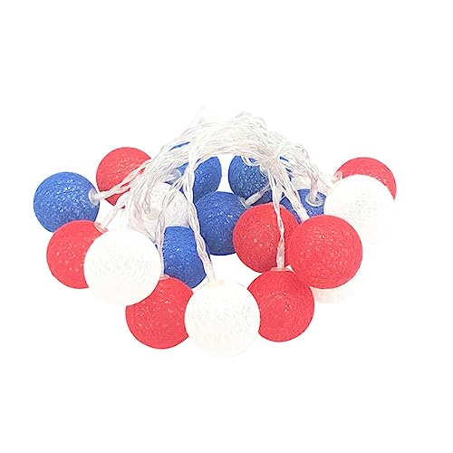 Uonlytech 1stück Gartenlichterkette Und Dekorative Leuchte Für Unabhängigkeitstag Mit Energieeffizienten Leds Für Partys Und Festlichkeiten Im Freien