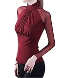 Sexy T-Shirt, ob im Büro oder für eine festliche Veranstaltung, kombiniert mit Röcken oder Hosen für einen schicken Look