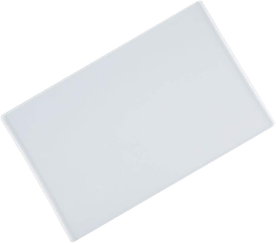 ULTNICE Silicone Resin Tray Mold Rectangle Plaque Writing Board Mould for Epoxy Resin Serving Tray Platter Faux Agate Tray Making