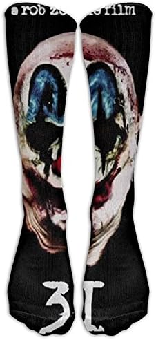 SADDFAWW 2016 Thriller Horror Movie 31 Poster Women Tube Knee Thigh High Stockings Cosplay Socks