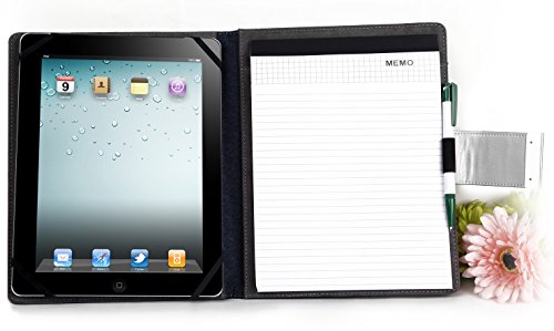 Tablet Padfolio- Compatible with 9.7" Tablets (Apple iPad Air), Notepad
