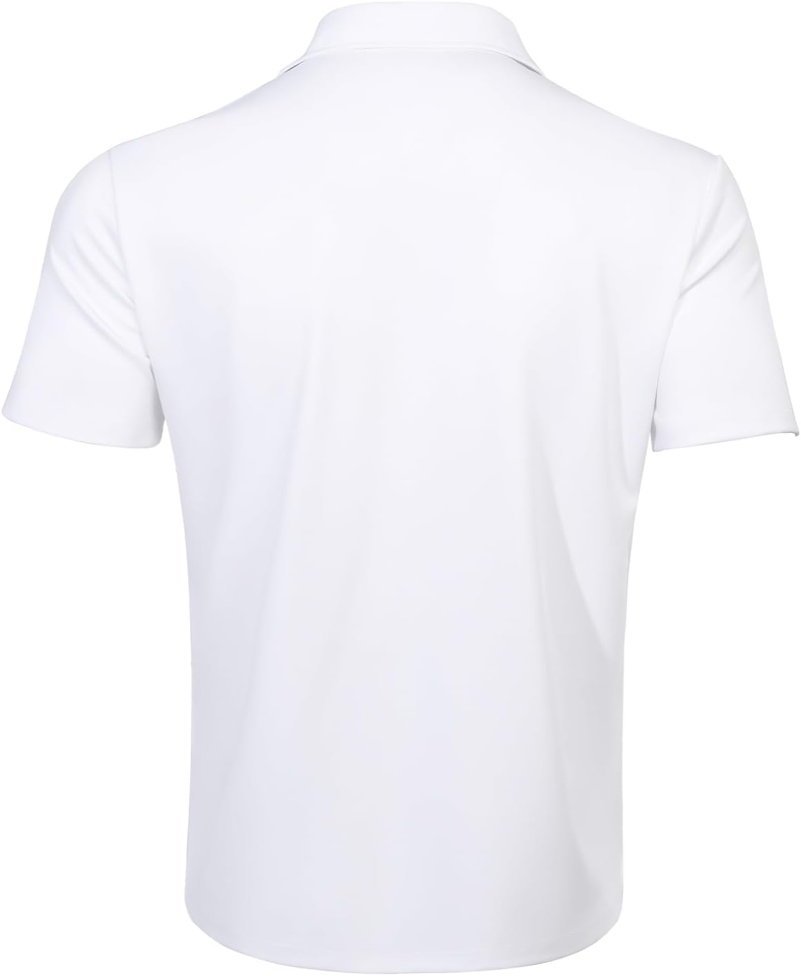 Mens Casual Button Down Wrinkle Free Shirts Short Sleeve Stretchy Summer Tops - Image 3