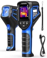TOPDON TC004 Mini Wärmebildkamera, 240x240 IR-Auflösung Handheld Thermal Camera, 15-Stunden Akkulaufzeit, 25Hz Bildwiederholrate, -20℃ bis 450℃ Temperaturbereich, Hoch-/Tief-Temperaturalarm