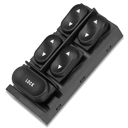 Auto Dynasty OE Style Driver Side Door Master Power Window Control Switch Compatible with Mustang Convertible Escort Tracer 94-04