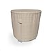 Budge English Garden Patio Bar Table Cover, Tan Tweed (50" Diameter x 42" Drop)