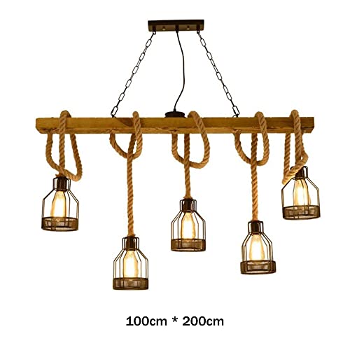 Lámpara de comedor vintage para iluminar salones oscuros con estilo 8