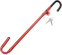 Trava Antifurto para Volante e Pedal, Aço Reforçado, Ajustável, Universal, Tipo Carneiro, Segurança Veicular para Carros