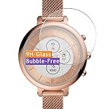 Vaxson 3 Stück 9H Panzerglasfolie, kompatibel mit FOSSIL MONROE HYBRID HR 38mm Smart Watch smartwatch, Panzerglas Schutzfolie Displayschutzfolie Bildschirmschutz Neue