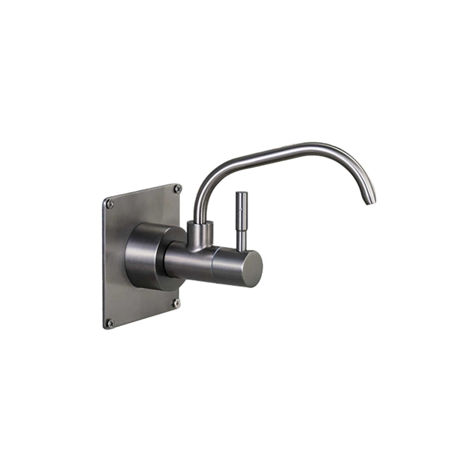 Grifo de cocina de pared para fregaderos modernos con agua filtrada