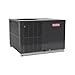 Horizontal Heat Pump with Energy Efficient Rotary Compressor by Goodman, 5 Ton Central Home Heating and Cooling with Square to Round Adapters, 57000 BTU/h Cooling Capacity, 13.4 SEER2, GPHH36041