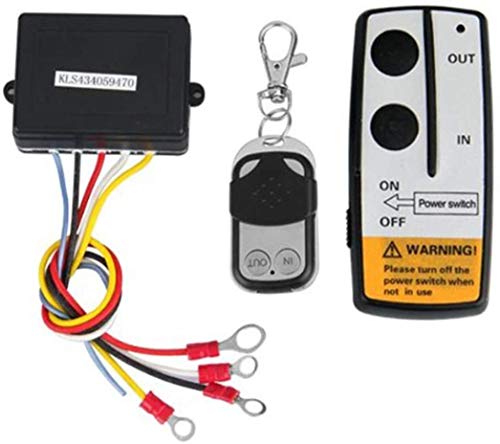 shsyue Wireless Winch Remote Control Kit 12V for Truck Jeep SUV ATV 50Ft - Thumbnail 4