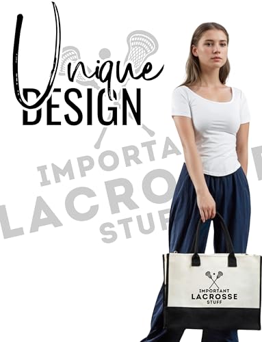 InnoBeta Lacrosse Tote Bag con cierre y correa miniatura 2