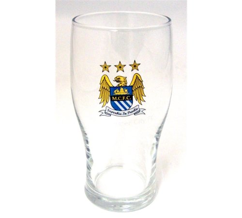 Verre Pint Manchester City de 568ml pour supporters de football