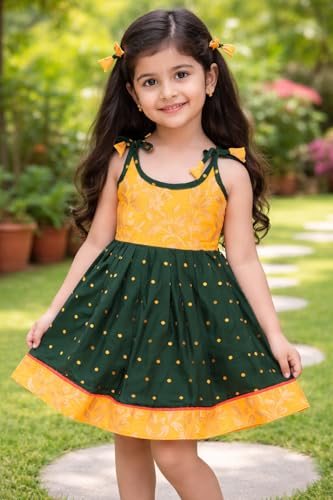 Image of Baby Girl Knee Length A-Line Dress