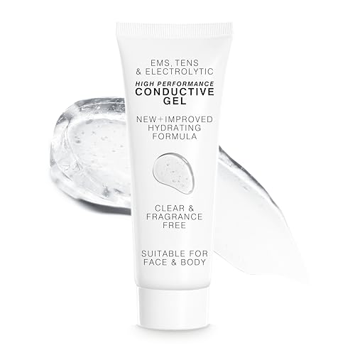 Rio Conductive Gel, Highly Conductive Gel for EMS Machine, TENS Machine, RF & Circulation Boosting Devices, Improves Conductivity & Increases Stimulation, Skin Friendly, Irritation Free, Scent Free