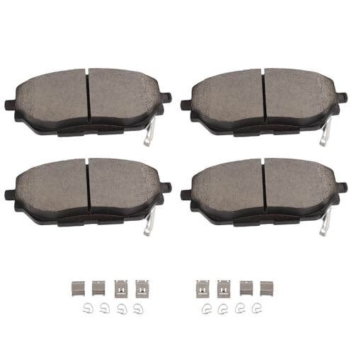 Image of SCITOO D2065-9297 Disc Brake Pads Sets Front Ceramic Brake Pads w /Hardware | 2018-2022 For Toyota For C-HR 2.0L