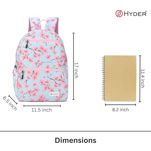 Image of HYDER Daisy 25L Cute & Stylish College Bag for Girls | Padded Laptop Compartment | School, College, Office, Travel & Tuition Bag for Women | Durable Backpack