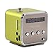 Produktbild Mini-Lautsprecher Musik-Player Tragbares FM-Radio Stereo-PC Fashion Support TF-Karte und U-Disk für Zuhause, Schlafsaal, Auto, Party, Reisen, Sport(Grün)