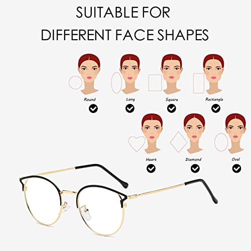 BHCASE Óculos luz azul Man/Woman Óculos de bloqueio de luz azul Óculos de sol fotocrômicos Óculos pa