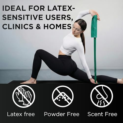 Theraband Professional Resistance Band Latex Free (25 yards)- Green