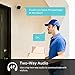 Kasa Spot KC310S2 Home Security Camera System Wireless Outdoor & Indoor Camera by TP-Link, 1080P HD with Built in Siren, Night Vision, Battery Rechargeable, Works w/Alexa & Google Home