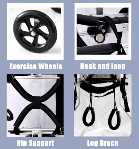 Silla de ruedas para perros con soporte de base para rehabilitar mascotas lesionadas 7