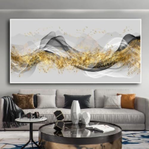 Images murales pour salon et affiches d'art abstraites 70x140 cm