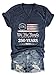 250 Years America Anniversary Shirt Women 250th Birthday V Neck T-Shirt American Flag Graphic Tees 2026 July 4th Tops