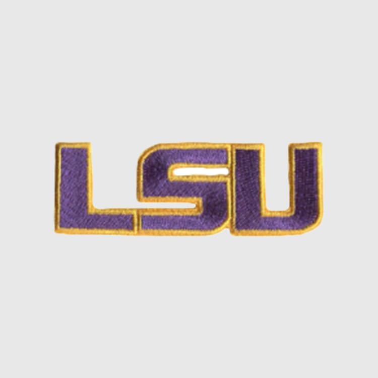 LSU Main Logo (V elcro Patch - NOT Iron On) (License Reseller) - by HEDiGEAR