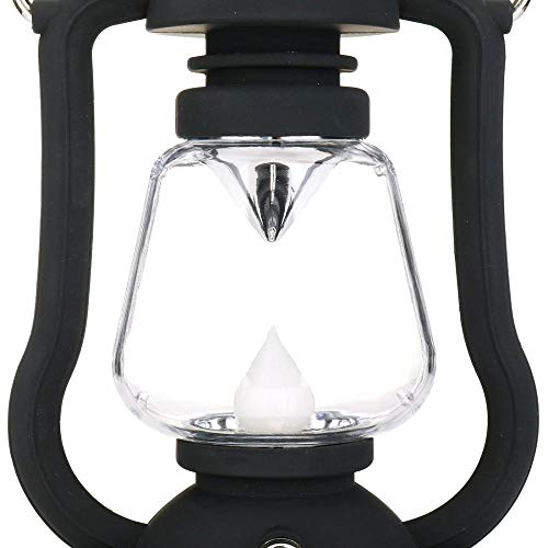 Antique Solar Lantern Lights Outdoor Waterproof Solar Table Lamp Hanging Lighting With 7 Led For Garden Patio Umbrella Lamp Tree Decor Camping Lantern Hurricane Lantern (Black) #TOP2