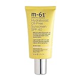 m-61 Hydraboost Oil-Free Sunscreen SPF 40 | Lightweight, Oil-Free SPF 40 With A Power-Packed Peptide, Vitamin B5, Tamarind, 1.7 Fl Oz