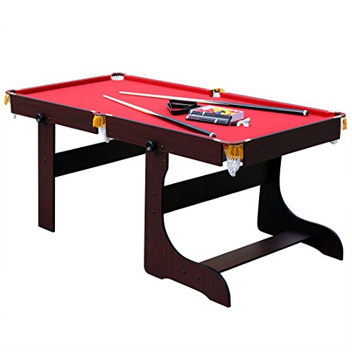 HLC, tavolo da biliardo pieghevole da 183 cm con